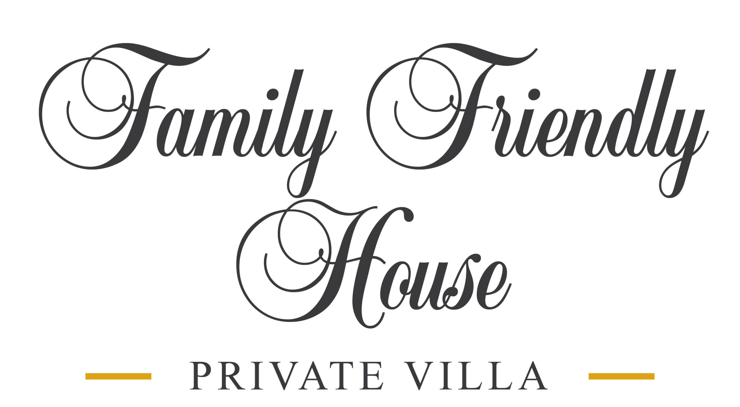 Family Friendly House Logo